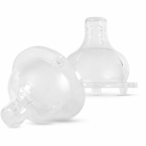Baboo Premium Silicone Teat Medium Flow savička na láhev 3m+ 2 ks obraz