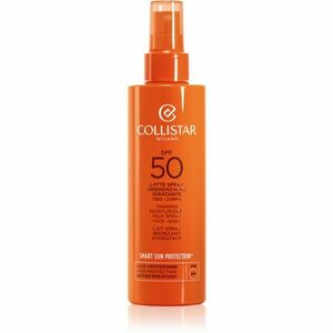 Collistar Tanning Moisturizing Milk Spray hydratační mléko na opalování SPF 50 200 ml obraz