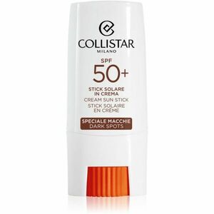 Collistar CORRECTIVE PROTECTION CREAM SUN STICK SPF 50+ opalovací krém v tyčince proti pigmentovým skvrnám 9 ml obraz