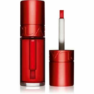 Clarins Water Lip Stain matný lesk na rty s hydratačním účinkem odstín 03 red water 7 ml obraz