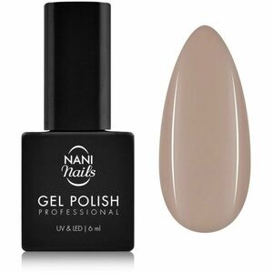 NaniNails NANI Professional gelový lak na nehty odstín Light Coffee 6 ml obraz