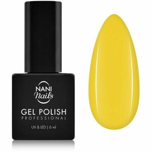 NaniNails NANI Professional gelový lak na nehty odstín Bitter Yellow 6 ml obraz