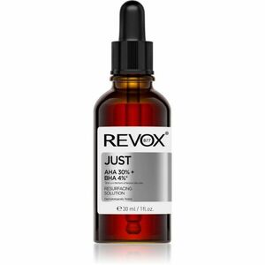 Revox B77 JUST AHA 30% + BHA 4% vyhlazující exfoliační sérum pro obnovu povrchu pleti 30 ml obraz