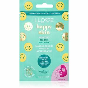 I Love Happy Skin jílová maska s Tea Tree oil 10 ml obraz