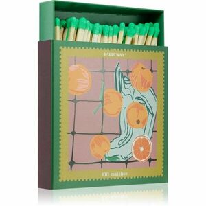 Paddywax Jumbo Boxed Oranges zápalky 100 ks 1 ks obraz