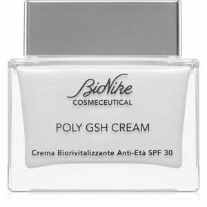 BioNike Cosmeceutical POLY GSH CREAM obnovující krém proti stárnutí pleti SPF 30 50 ml obraz