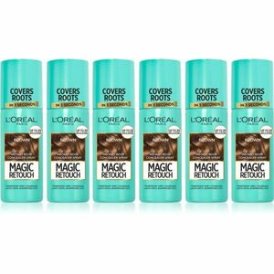 L’Oréal Paris Magic Retouch sprej pro okamžité zakrytí odrostů odstín Brown obraz