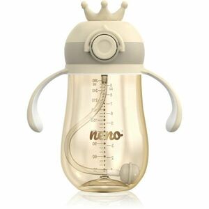 NENO Mio 2 12m+ tréninkový hrnek s brčkem Cream 280 ml obraz