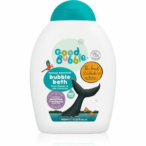 Good Bubble Snail & the Whale Bubble Bath pěna do koupele pro citlivou a ekzematickou pokožku pro děti od narození Lotus Flower & Sea Minerals 400 ml obraz