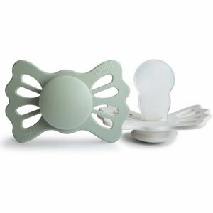 FRIGG Lucky Size 2: 6-18 months dudlík Sage/Silver Gray 2 ks obraz