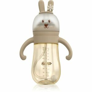 NENO Mio 6 m+ kojenecká láhev Brown 300 ml obraz