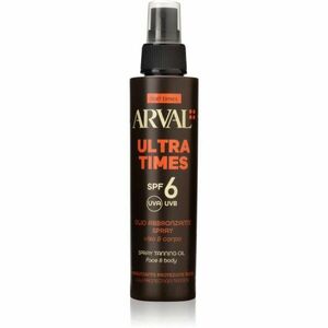 Arval Half Times Ultra Times SPF 6 opalovací olej na obličej a tělo 125 ml obraz