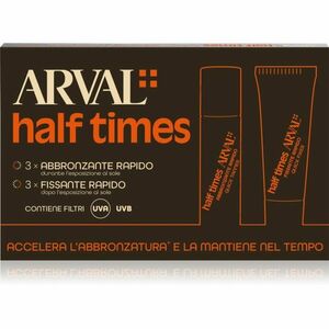 Arval Half Times Fast Tanning Bottle + Tube Set ochranný olej urychlující opalování obraz