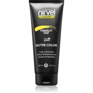 Nirvel Nutre Color vyživující tónovací maska na vlasy odstín Amarillo 200 ml obraz