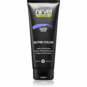 Nirvel Nutre Color vyživující tónovací maska na vlasy odstín Zafiro 200 ml obraz
