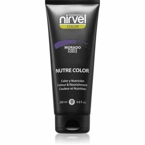 Nirvel Nutre Color vyživující tónovací maska na vlasy odstín Morado 200 ml obraz