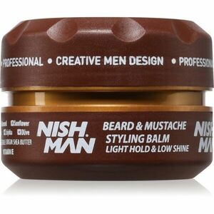 Nish Man Beard & Mustache vosk na vousy 100 ml obraz