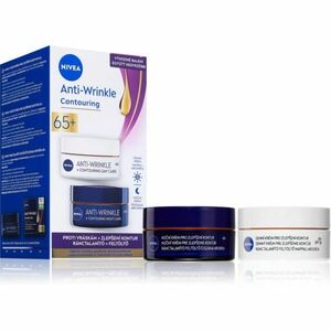 NIVEA Anti-Wrinkle Contouring výhodné balení pro vyhlazení kontur 65+ obraz