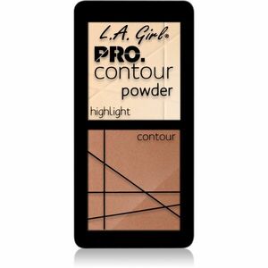 L.A. Girl Cosmetics PRO. Contour Powder konturovací paletka odstín Light 5.6 g obraz