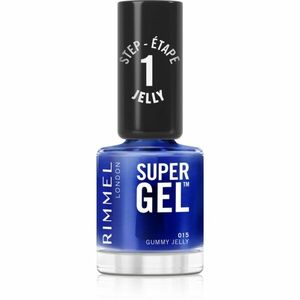 Rimmel Super Gel gelový lak na nehty bez užití UV/LED lampy odstín 015 Gummy Jelly 12 ml obraz