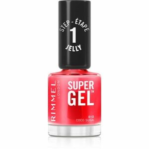 Rimmel Super Gel gelový lak na nehty bez užití UV/LED lampy odstín 010 Coco Suga 12 ml obraz