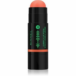 Rimmel x Spotify Glow Stick tvářenka v tyčince odstín 210 Peachy Rythm 6 g obraz