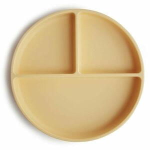 Mushie Silicone Suction Plate dělený talíř s přísavkou Daffodil 1 ks obraz
