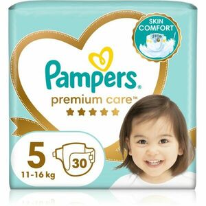 Pampers Premium Care Size 5 jednorázové pleny 11-16 kg 30 ks obraz
