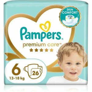 Pampers Premium Care Size 6 jednorázové pleny 13-18 kg 26 ks obraz