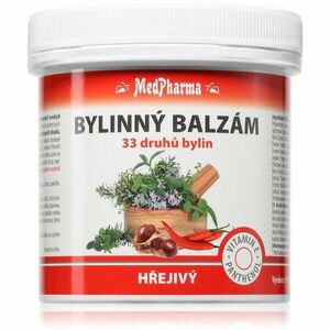 MedPharma Bylinný balzám hřejivý přírodní balzám na svaly, klouby a vazy 250 ml obraz