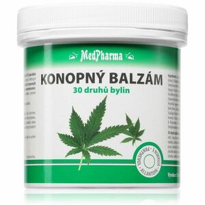 MedPharma Konopný balzám regenerační a zklidňující péče 250 ml obraz