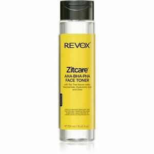 Revox B77 Zitcare AHA BHA PHA Active Face Toner jemné čisticí tonikum 250 ml obraz