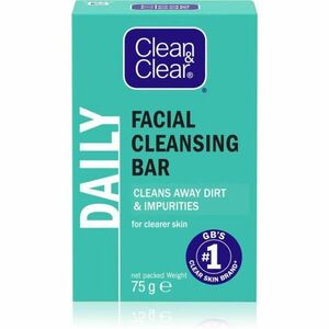 Clean & Clear Daily čisticí tuhé mýdlo na obličej 75 g obraz
