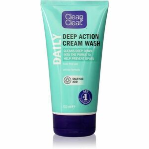 Clean & Clear Daily krémový čisticí gel na obličej 150 ml obraz