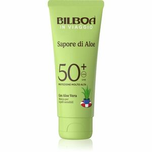 Bilboa Sapore di Aloe Travel opalovací krém s aloe vera SPF 50+ 75 ml obraz