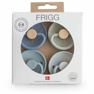 FRIGG 4 Pack Edition Size 1: 0-6 months dudlík Skyline Serenity obraz
