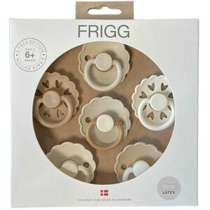 FRIGG 6 Pack Edition Size 2: 6-18 months dudlík Cinnamon Charm 6 ks obraz