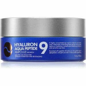 Medi - Peel Hyaluron Aqua Peptide 9 hydrogelová maska na oční okolí s peptidy 60 ks obraz