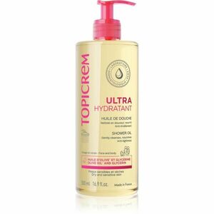 Topicrem UH BODY Shower Oil hydratační čisticí olej pro suchou a citlivou pokožku 500 ml obraz