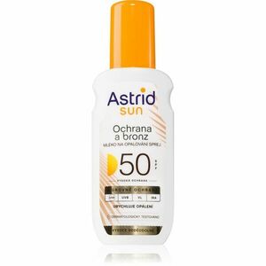 Astrid Sun mléko na opalování ve spreji SPF 50 150 ml obraz