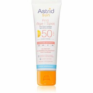 Astrid Sun pleťový krém na opalování proti stárnutí pleti SPF 50 50 ml obraz