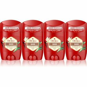 Old Spice Oasis výhodné balení tuhých deodorantů pro muže obraz