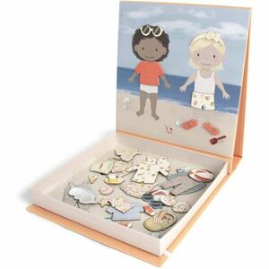 FILIBABBA Magnetic Game Dress-up - A day at the beach magnetická deska 1 ks obraz