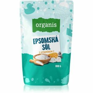 Organis Epsomská sůl s vitamínem C sůl do koupele 1000 g obraz