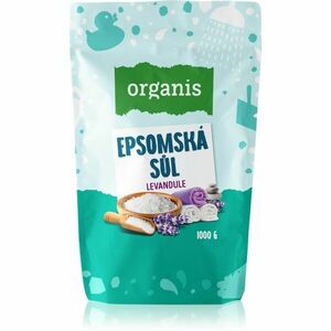 Organis Epsomská sůl Levandule sůl do koupele 1000 g obraz