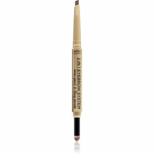Wibo Eyebrow System tužka na obočí 2 v 1 1 1 ks obraz