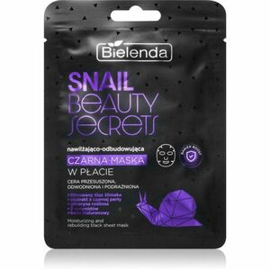Bielenda Snail Beauty Secrets hydratační plátýnková maska pro suchou a podrážděnou pleť 1 ks obraz
