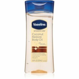 Vaseline Coconut Restore Body Oil tělový olej pro hydrataci a vypnutí pokožky 200 ml obraz