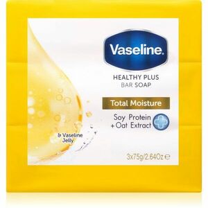 Vaseline Total Moisture Bar Soap sada tuhých mýdel 3x75 g obraz