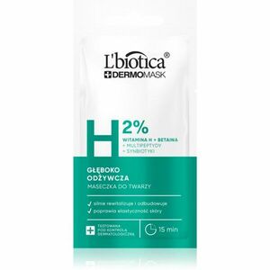 L’biotica DermoMask H 2% hloubkově vyživující maska na obličej 8 ml obraz